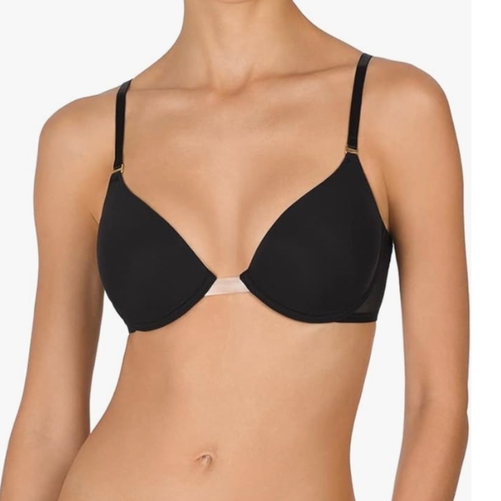 Natori Women Ruse Convertible Ultralight Bra - Black - 34DDD